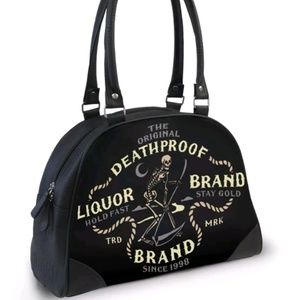 Liquor Brand Bowler Bag Purse Deathproof